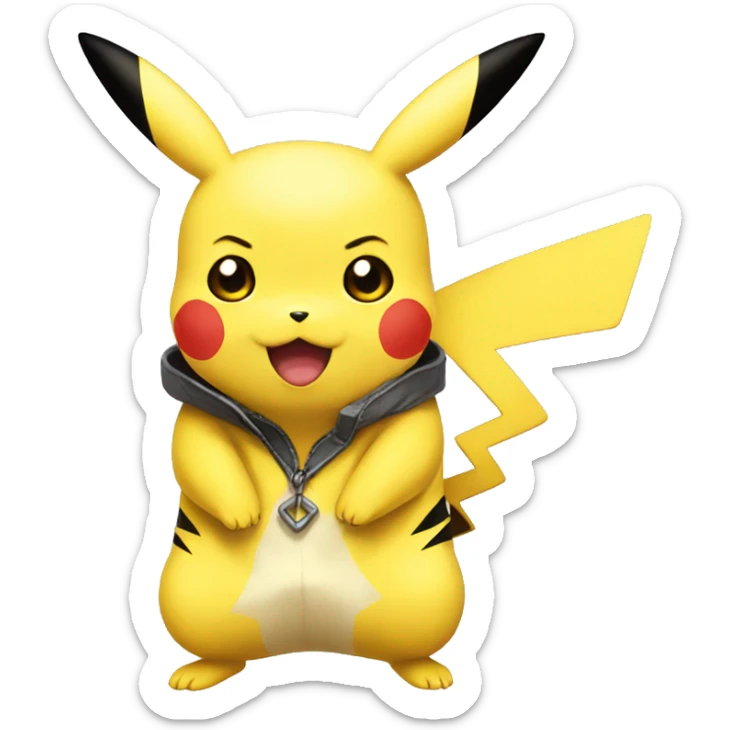Pikachu Pikachu sticker