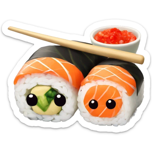 Sushi sticker
