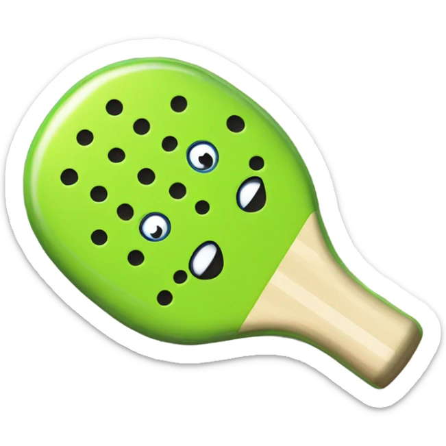 Pickleball sticker