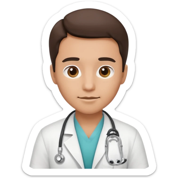 can you give me a human doctor emoji type thing and a robot emoji i can put in an MLLM benchmark diagam sticker