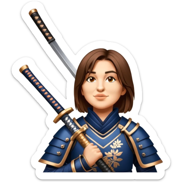 Vigilant Samurai sticker