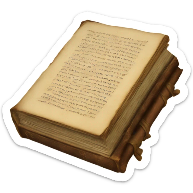 antique book sticker