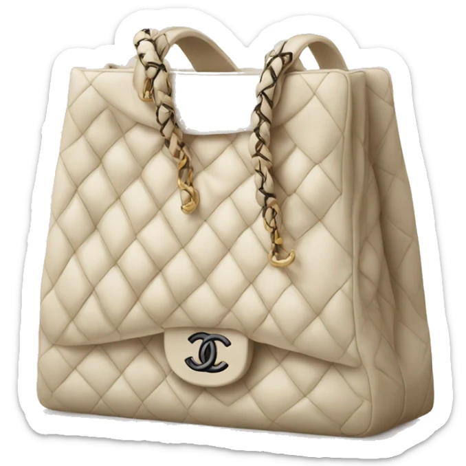 Chanel bag sticker