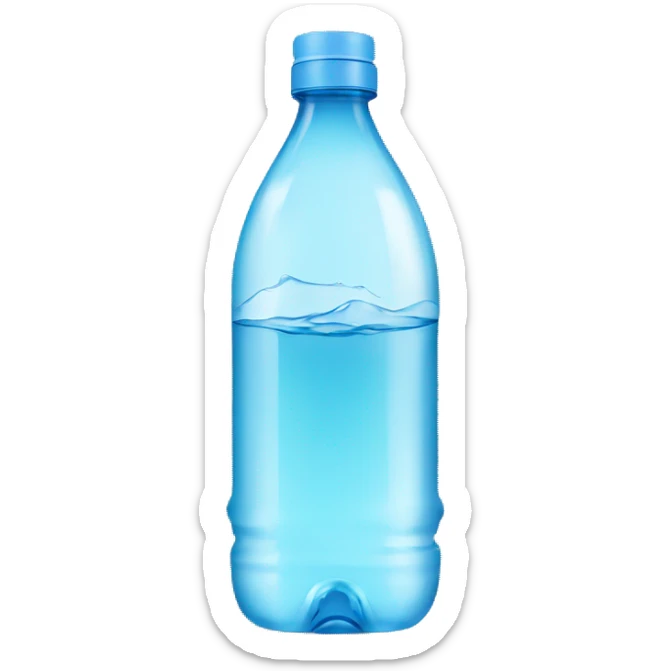 bottle of water  sticker