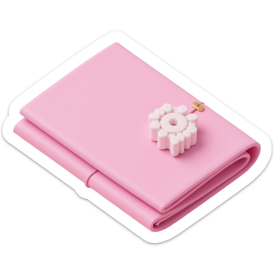 pink passport sticker
