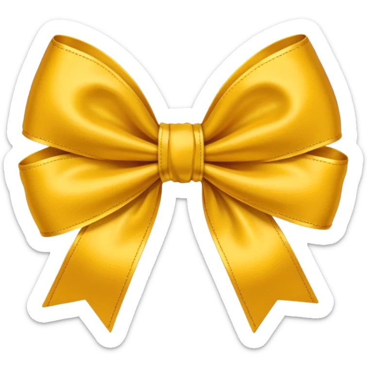 Deep-dark-burnt-brownish-bronze-marigold-sungold-golden-gold-Mustard-yellow bow sticker