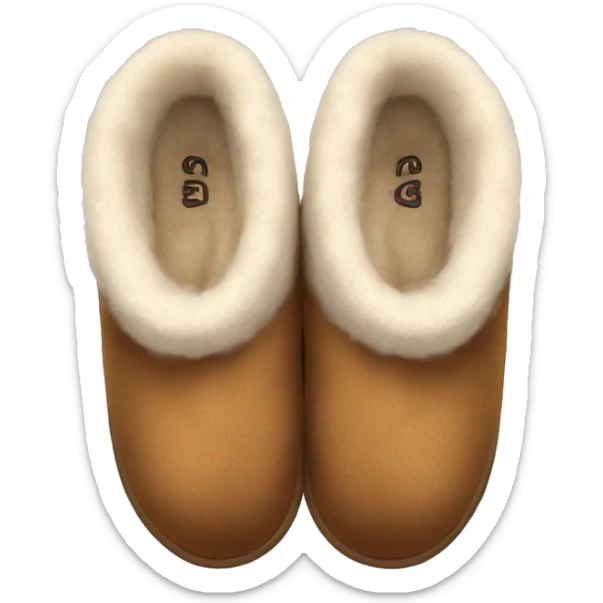 UGG slippers  sticker