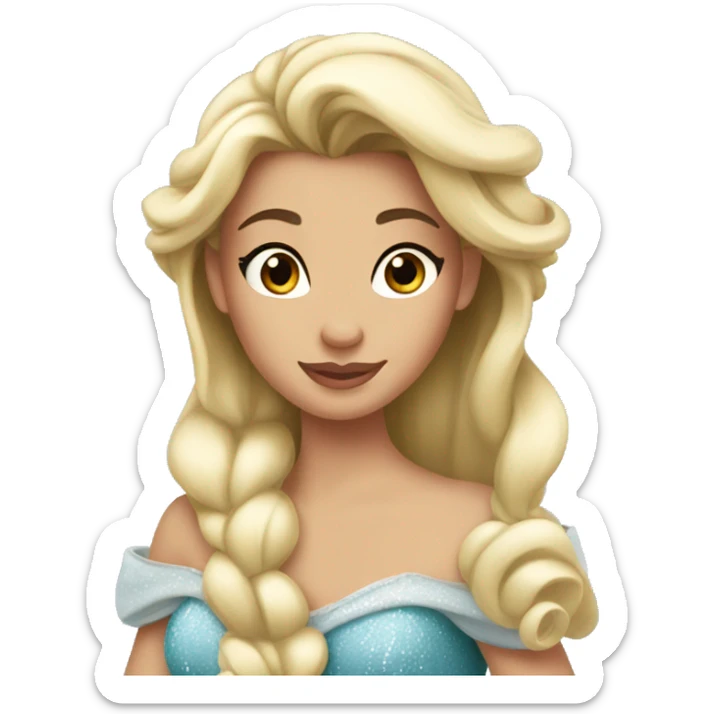 Disney princess  sticker