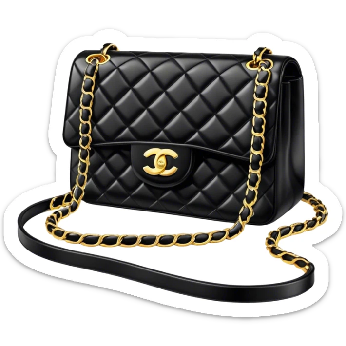 Chanel bag sticker