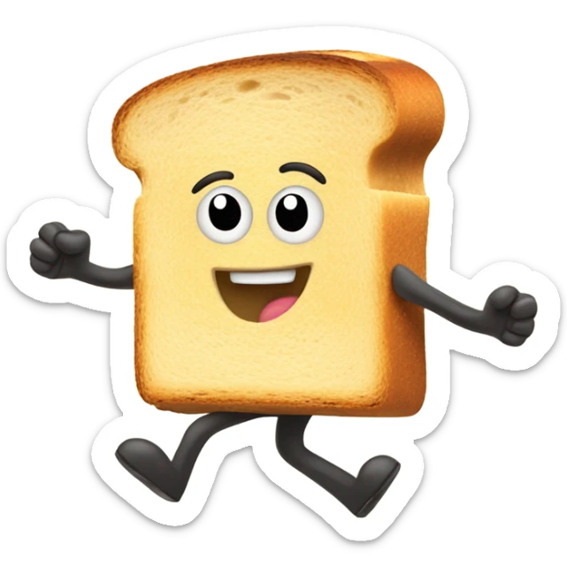 toast dancing sticker