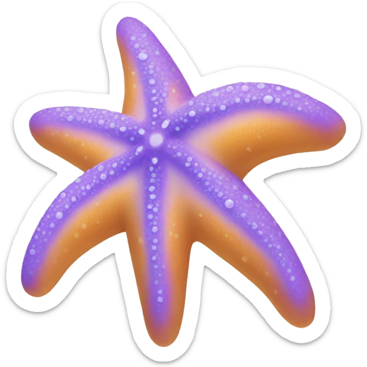 starfish sticker