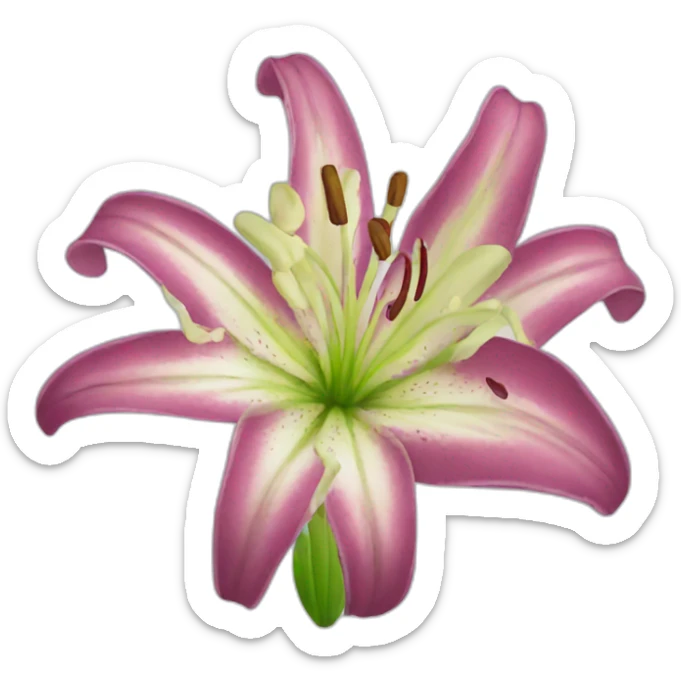 lily sticker