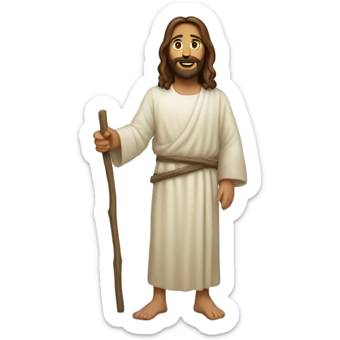 Jesus sticker