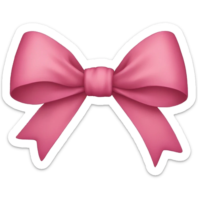 Bow  sticker