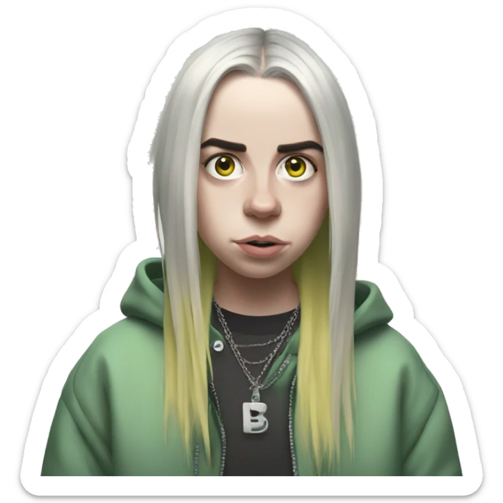 billie eilish sticker