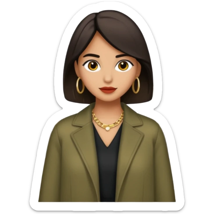 an emoji of this person at a street called "CALLE MALDONADO" sticker