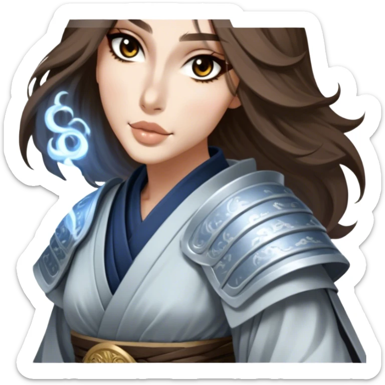 Moonlit Samurai sticker