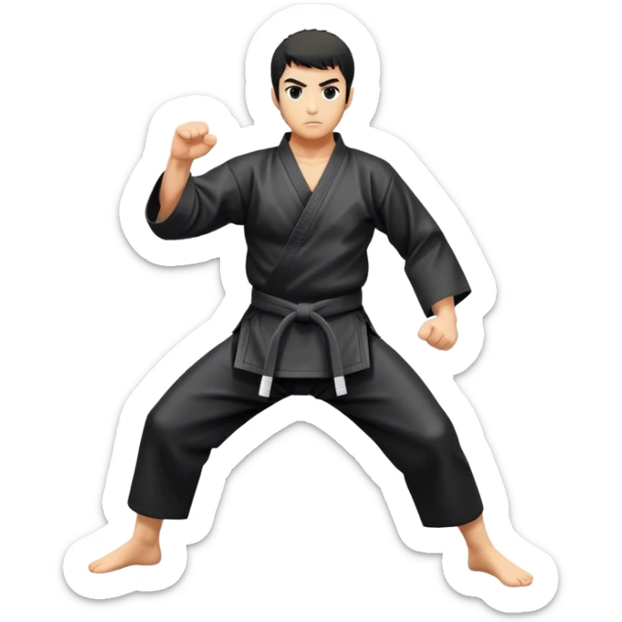 karate  sticker