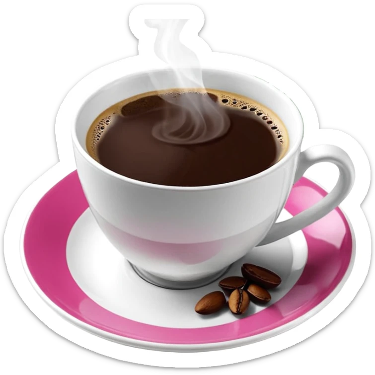 Beyaz üst giyinmiş, düz ve uzun kahverengi saçlı, büyük kahverengi gözlü, uzun kirpikli, koyu pembe parlak dudaklı, genç kadın emomi tarzında bir kız sticker