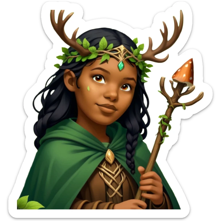 Forest Wizard sticker