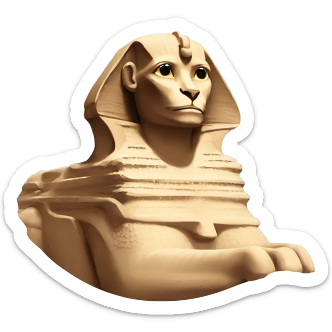 sphinx sticker