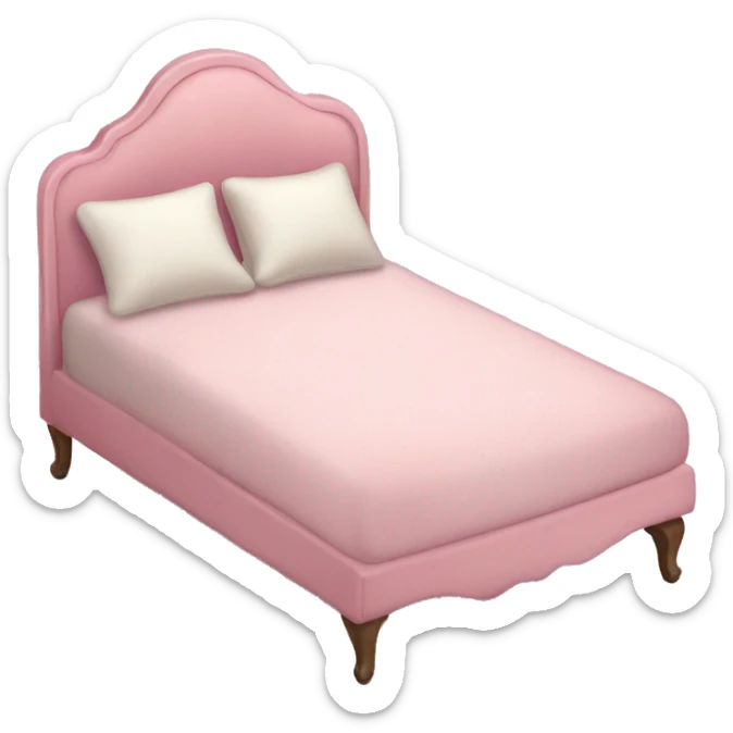 Coquette bed sticker