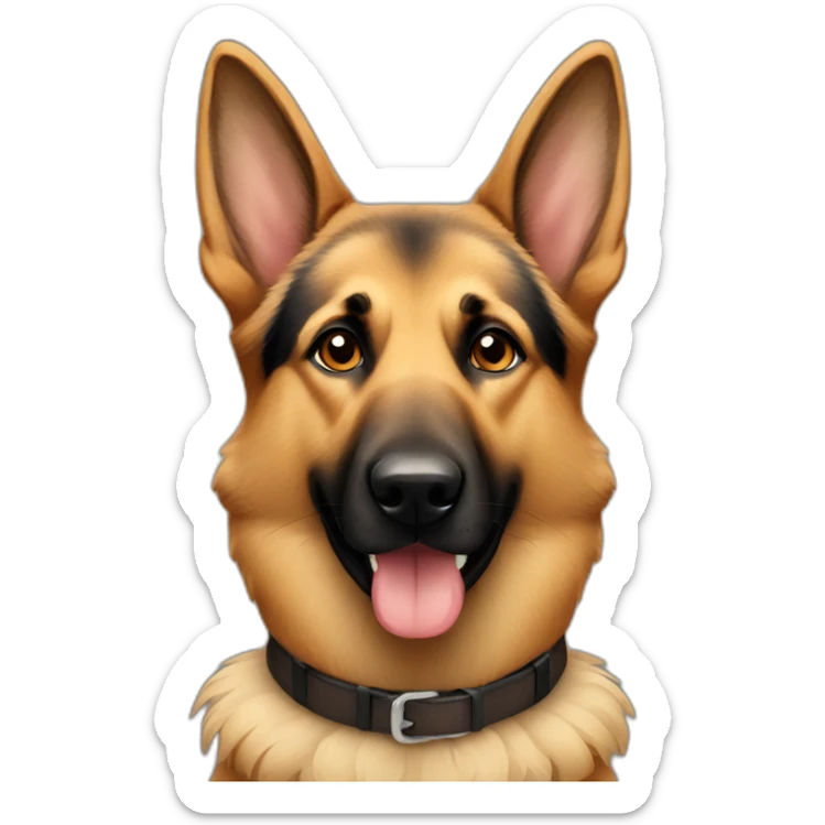 german shepard sticker