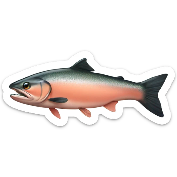 salmon sticker