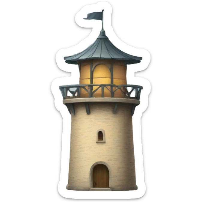 small tower sticker