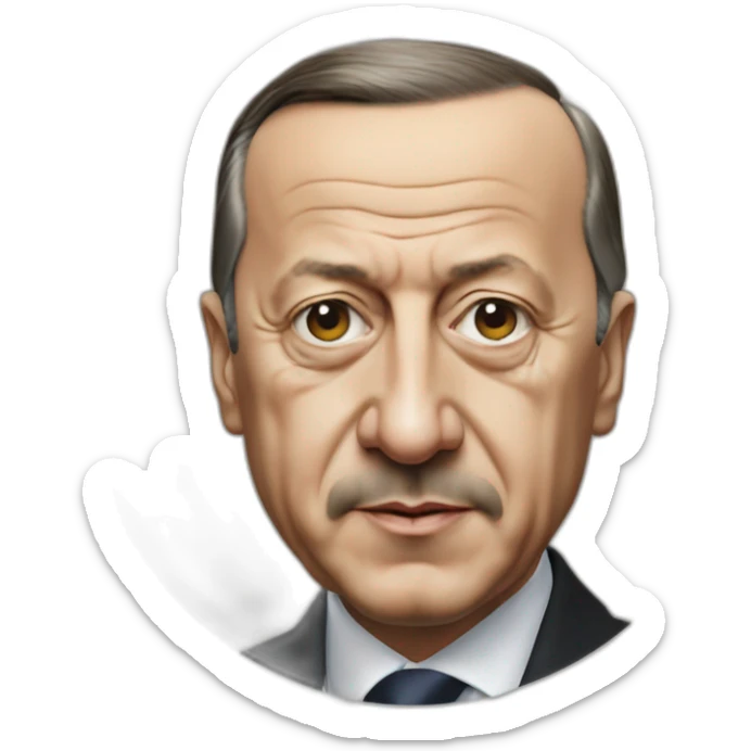 recep tayyip erdogan sticker