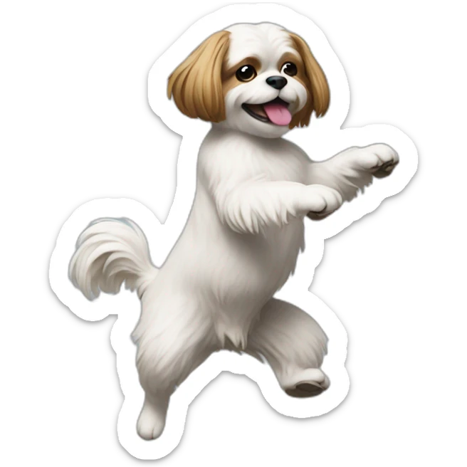 SHITZU QUI DANSE sticker
