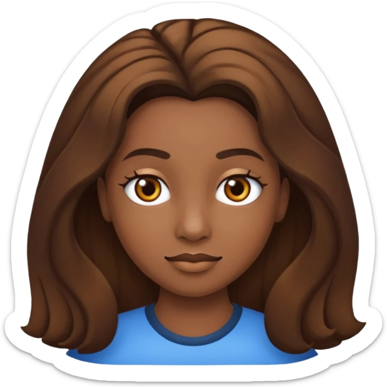 Agora faça um de um personagem um pouco bravo  sticker