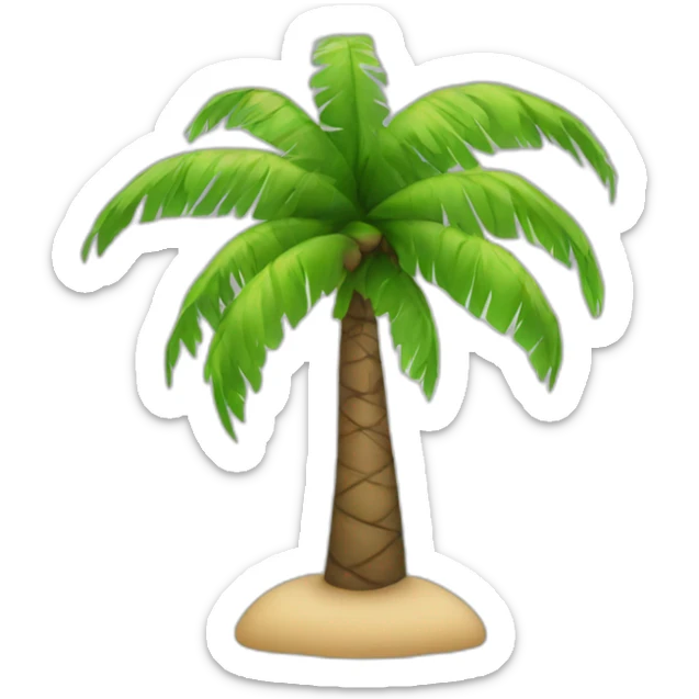 palm tree sticker