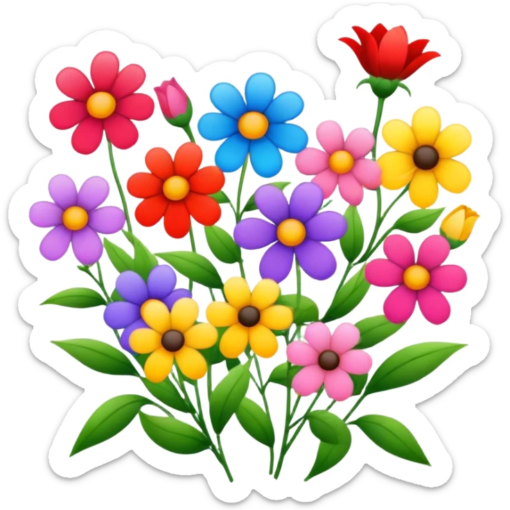 Flowers  sticker