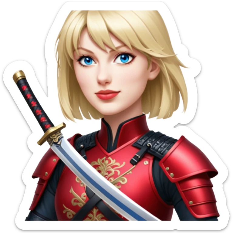 Katana Master sticker