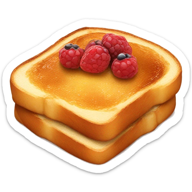 french toast sticker