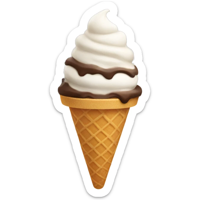 Ice cream  sticker