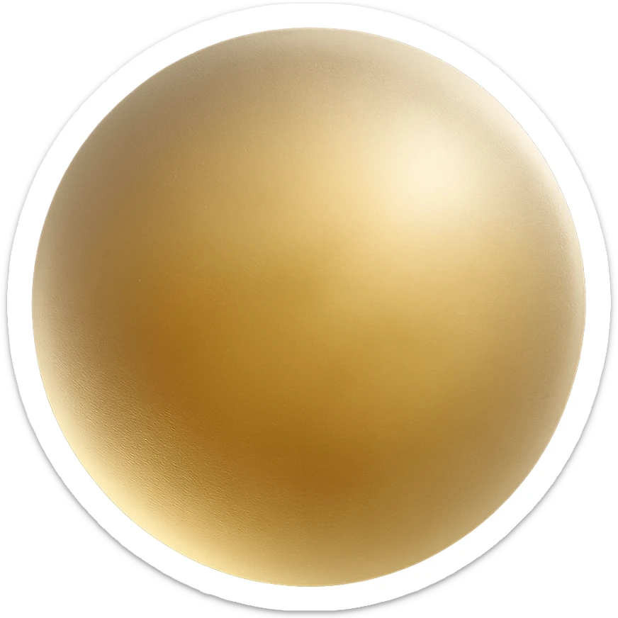 Enhance the frosted glass effect on Venus, making it look even more glassy and translucent in a matte glass style. Remove the background to isolate the subject. sticker