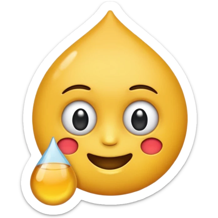 Maak een grappige emoji die je kan sturen bij ongemakkelijke momenten sticker