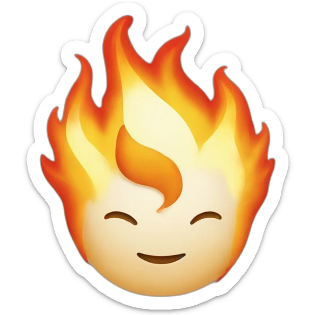 fire sticker
