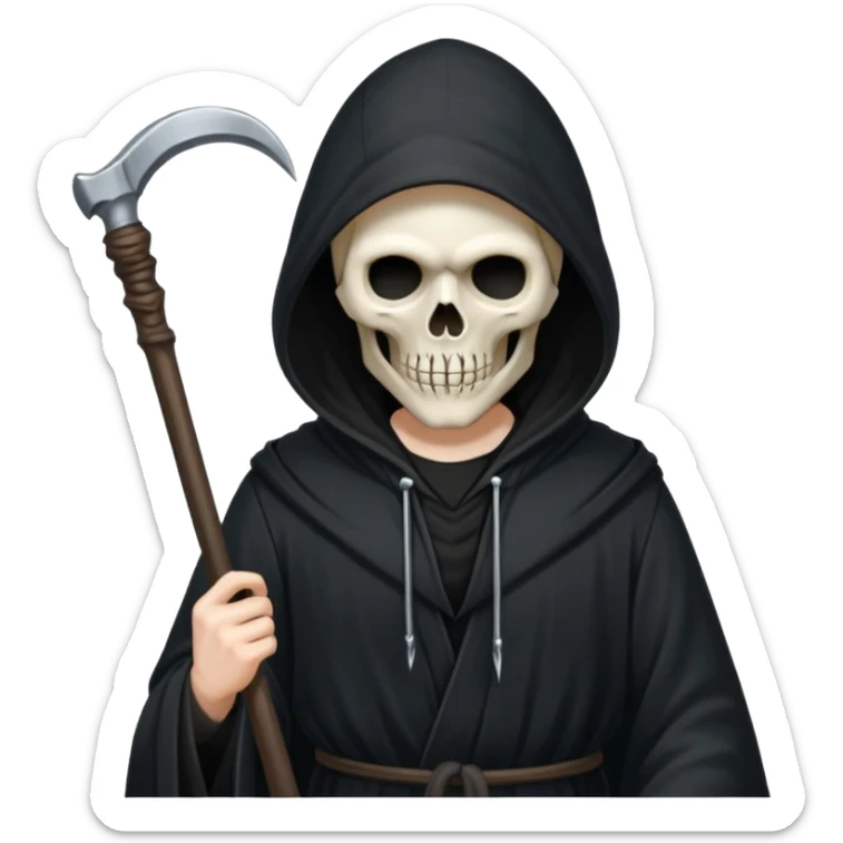 grim reaper sticker