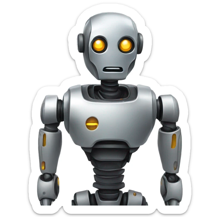 Robot sticker
