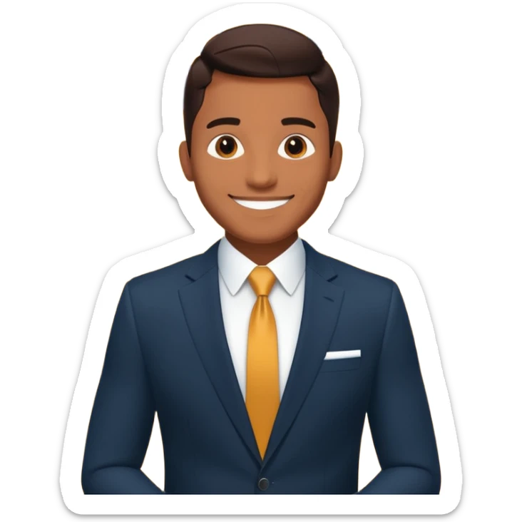 business magazine cover inspired by Forbes, with a strong masculine aesthetic. sticker