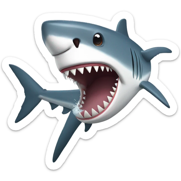 Shark sticker