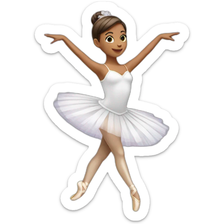 Balerina sticker