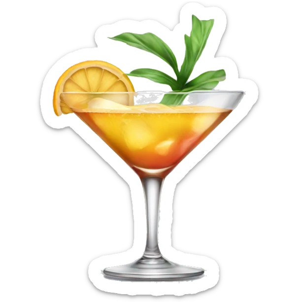 cocktail sticker