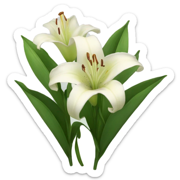 Lilies sticker