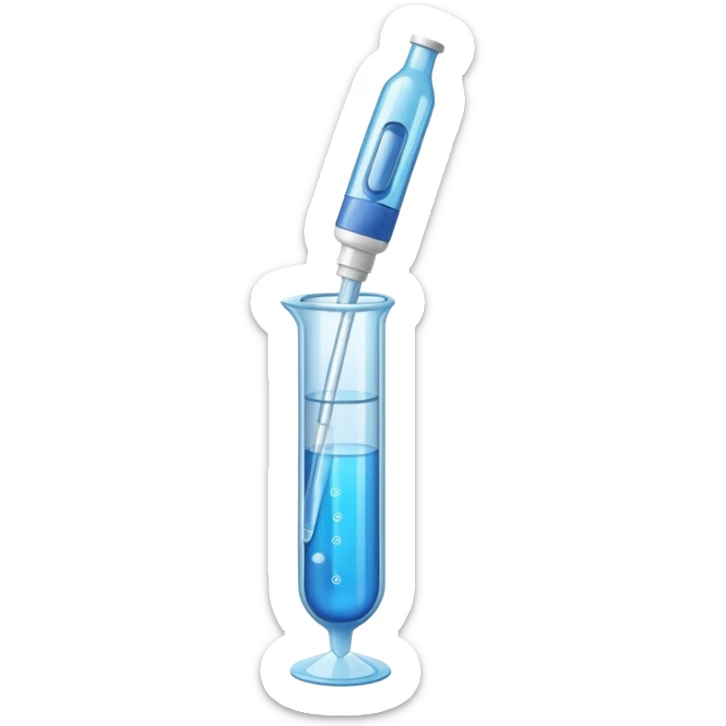 Micropipette  sticker