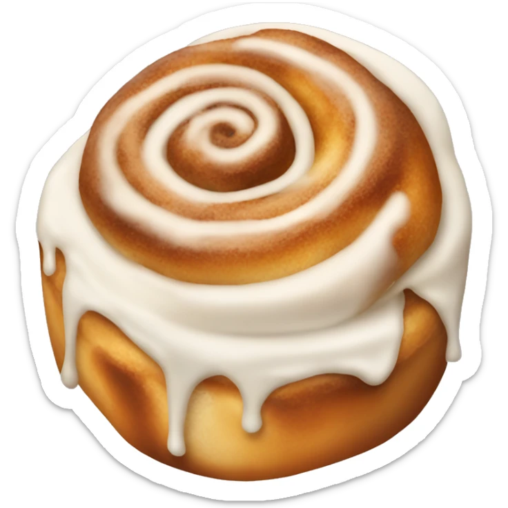 Cinnamon roll  sticker