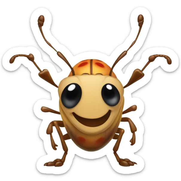 bug giving a thumbs up sticker